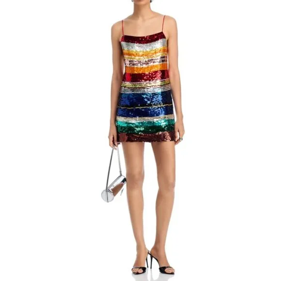 Alice+Olivia■Bridget Sequin Spaghetti Strap Dress■ドレス Alice + Olivia | Dresses | Alice And Olivia Bridget Sequin